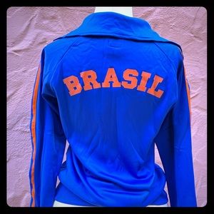 Adidias firebird! Track jacket, team BRASIL, sz S